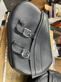 OEM Harley-Davidson Black Leather Motorcycle Saddle Bags Sportster 04^ 883 1200
