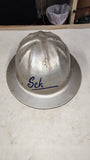 Vintage 1950s MSA McDonald T Hat Standard Aluminum Mining Safety Hard Hat Helmet