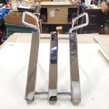 Luggage Rack W pass Grab Rails Harley Heritage Softail Fatboy OEM FLST FLH Shove