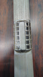 Lionel Postwar O Gauge Aluminum Silver Range Vista Dome Passenger Cars Lot of 2