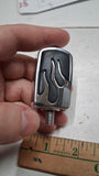 Harley OEM  Dyna Wide Glide Softail Chrome Shifter Peg Flames FXST fxdwg Touring