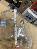 30s Lance Glass Jar Lid 12" Vintage Bakery Advertising Sign Cookie Cracker Displ