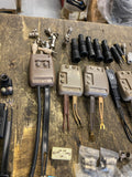 Mixed Electronic Parts Lot Coaxial TV Antenna Connectors VHF UHF Adapters Splitt