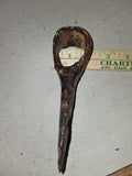 Antique Forged Iron Trade Axe Head Round Eye Biscayne Hatchet Colonial Relic