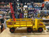RARE 60's Vintage Remco Tuff Boy 6 Way Motorized Toy Truck Yellow Semi Trailer