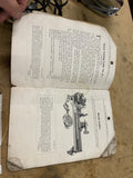 Antique 1927 John Barnes Treadle Lathe Drills Catalog Original Illustrated Copy