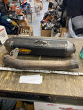 FMF Apex Carbon Fiber Slip-On Exhaust Muffler Canister 2004 ZX10 Kawasaki Exhaus