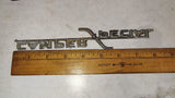 Vintage OEM Dodge Camper Special Truck Fender Emblems Badge Pair 1969-1971