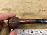 Dr. Grabow Viscount tobacco Smopking pipe rusticated brown briar bowl Estate