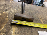 Vtg homeade Heavy Metal Handle Small Sledge Hammer Head Tools Mechanic machist