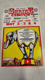 Vtg 56th Annual Syria Shrine Circus Poster Mellon Arena Pittsburgh PA 22"
