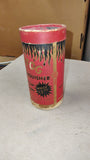 1950's Dry-Fyr Dry Chemical Cardboard Tube Fire Extinguisher Advertising