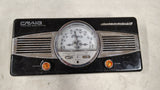 Craig Classic Retro Turntable AM/FM Radio System Model CD681 Black