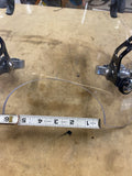 OEM Clear Motorcycle Windshield 14" Tall Mounting Hardware Detachable M8 Softail