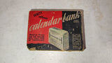 Vintage Gerett Allcoin Calendar Bank Farmers Deposit National Bank Pittsburgh PA