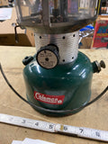 1964 Vintage Coleman 220 H Vintage Double Mantel Lantern Green Camping