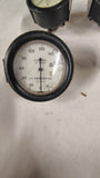 Lot of 5 Vintage Low Pressure Gauges Marsh USG JH Emerson Centimeters of Water