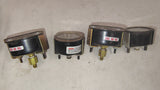 Vintage US Gauge Pressure Gauges Lot 60 400 600 3000 PSI Panel Back Mount