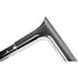 Fat Baggers 1-1/4" EZ Install Pointed Top Handlebar 12" CH 2015-'20 Harley FLTR