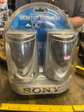 Sony SRS-A27 Desktop Speakers Vintage 3.5mm Audio Input CD MD Walkman Computer
