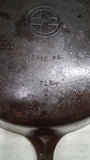 Vintage Griswold No 10 Cast Iron Skillet Large Block Logo Erie PA 716 Antique