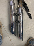 OEM Exhaust System Factory Stock Screamin eagle mufflers Softail Fatboy Nostalgi
