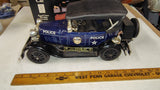 Vtg Jim Beam 1929 Ford Model A Phaeton Police Car Decanter Empty In Box