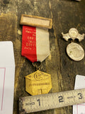 1924 Pa Christian Endeavor Confederation medal Badge Souvenir Pittsburgh Antique