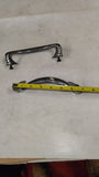 VTG 1930's Art Deco Streamline Chrome Drawer Pulls 6.5” Cabinet Handles Set of 2