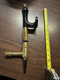 vintage brass Guinness nitro beer tap handle and faucet assembly