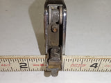 Vtg 1950s Mother Pearl Mosaic Lift Arm Lighter Red Diamond Inlay Japan Art Deco