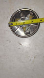 1980's Cadillac Seville DeVille Wire Wheel Center Cap Burgundy Gold Crest 6736