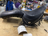 Gilroy Indian Fancy Seat Fringe Chief 2002 Vintage OEM Softail Chopper NIce!