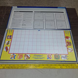 Vtg 1989 Scrabble for Juniors Board Game Milton Bradley 4039 2-Sided Complete