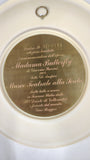 1977 Madama Butterfly Alabaster Collector Plate Gino Ruggeri La Scala COA