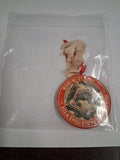 Antique 1909 Philipsburg PA Old Home Week Pinback Button Ribbon Medallion Weber
