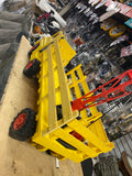 RARE 60's Vintage Remco Tuff Boy 6 Way Motorized Toy Truck Yellow Semi Trailer