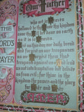 1900 Victorian Family Bible AJ Holman Parallel Leather Metal Clasps Apocrypha