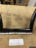 Black Mini Ape Hanger Motorcycle Handlebar 10" 35" Webbed Chopper Harley Custom
