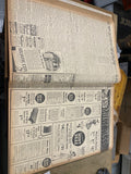 Johnstown Democrat 1938 Advertising hardcover archival library newspaper bound