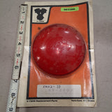 V-Twin Red Glass Spotlight Lens Harley EL Springer Knucklehead Panhead 33-2002