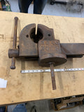antique bench Pipe vise  Prentiss  NS Co No. 2 model Vtg Tools 1900's Norvell-Sh