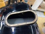 NOS Vivid Black Gas Fuel Tank Harley Touring Ultra Classic FLH 2003-2007 OEM New