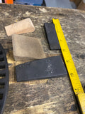 Piano Tuning Tools Gang Mute - Rubber Felt Mute Wedges Piano Notes Vintage Lot!