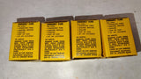 Vintage 1963 GE Life Guard Emergency Flare Boxes Lot of 4 NOS