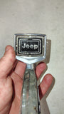 1984-1991 Jeep Grand Wagoneer Hood Ornament OEM Chrome Base Emblem 8955008363