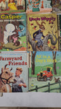 Vintage Childrens Book Game Lot 1940s 1960s Little Golden Books Humpty Dumpty