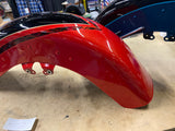 2016 Harley CVO Street rOAD Glide Front Fender Carbon Dust Electric Red FLHTKSE