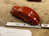 Vintage Schuco Patent #1010 Red Wind-Up Tin Toy Car Germany US Zone - Rare Find