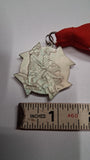 Vintage Polish Scouting LHP SLPH Medal Badge Set Czuwaj Red White Ribbon Case